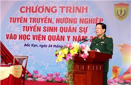 Học viện Quân y tư vấn, hướng nghiệp cho học sinh THPT Bắc Kạn